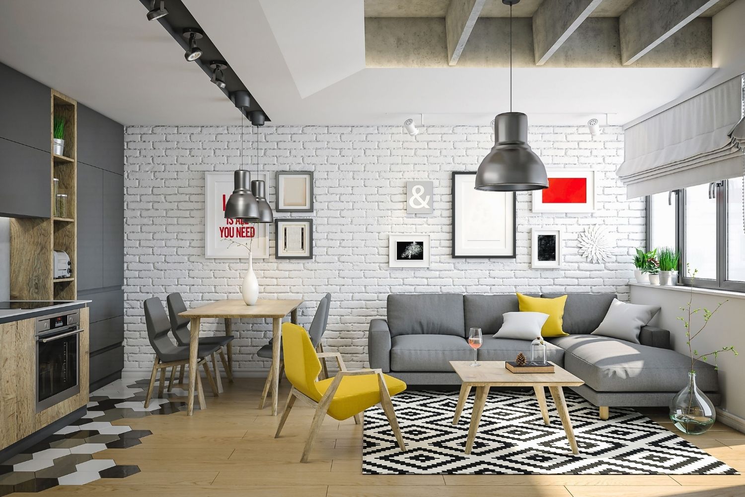 Oslo Bricks with Oslo Grout